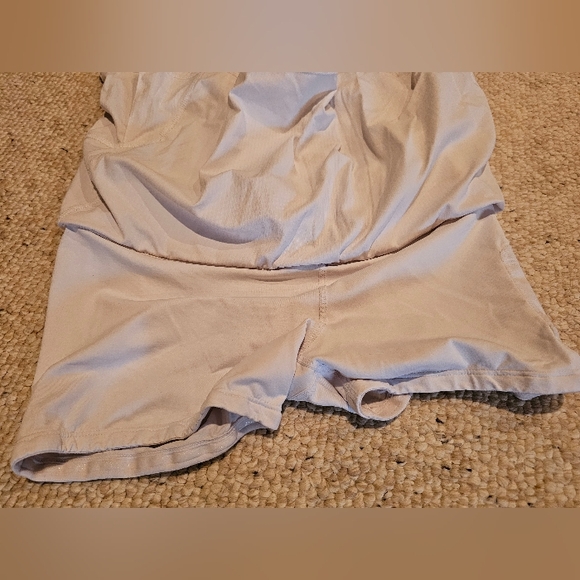 Lululemon Circuit Breaker Skirt Skort White Ruffle Back 4 Tall Tennis Pickleball - Picture 8 of 8